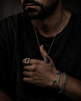 Anillo Rustic Square Ring TORRELA