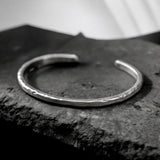 Pulsera Rustic Slim Cuff TORRELA en Plata .925