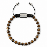 Brown Tiger Eye Heishi Bracelet — TORRELA Jewelry