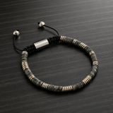 Pulsera Spectrolite Bracelet - Tulum Collection TORRELA con piedras naturales