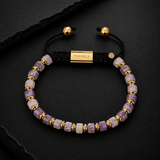 Pulsera Lepidolite Bracelet TORRELA con piedras naturales