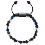 Onix, Ojo de Tigre Azul & Zirconias Negras — TORRELA Jewelry