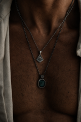 Collar Evil Eye TORRELA en Plata .925 y piedra natural
