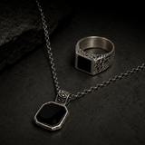 Collar Collar Tercer Ojo & Onix TORRELA en Plata .925 y piedra natural