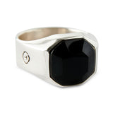 Signet Ring with Onyx — TORRELA Jewelry