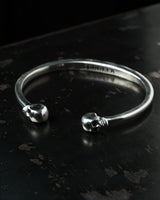 Pulsera Skulls Cuff TORRELA en Plata .925