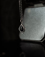 Collar Gota Ónix TORRELA en Plata .925 y piedra natural