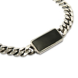 Pulsera Essentials Onyx TORRELA en Plata .925 y piedra natural